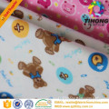 100% cotton cotton flannel fabric for bed sheet